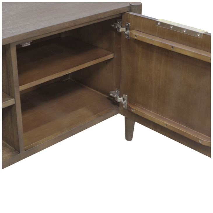 Sinclair Walnut 72" TV Stand