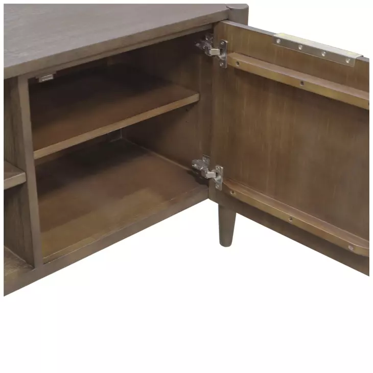 Sinclair Walnut 72" TV Stand