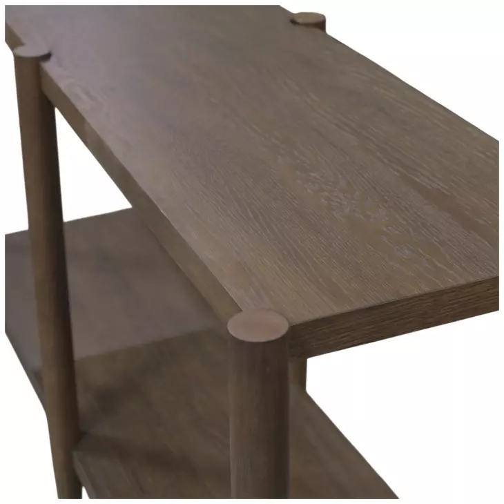 Sinclair Walnut Rectangular Console Table