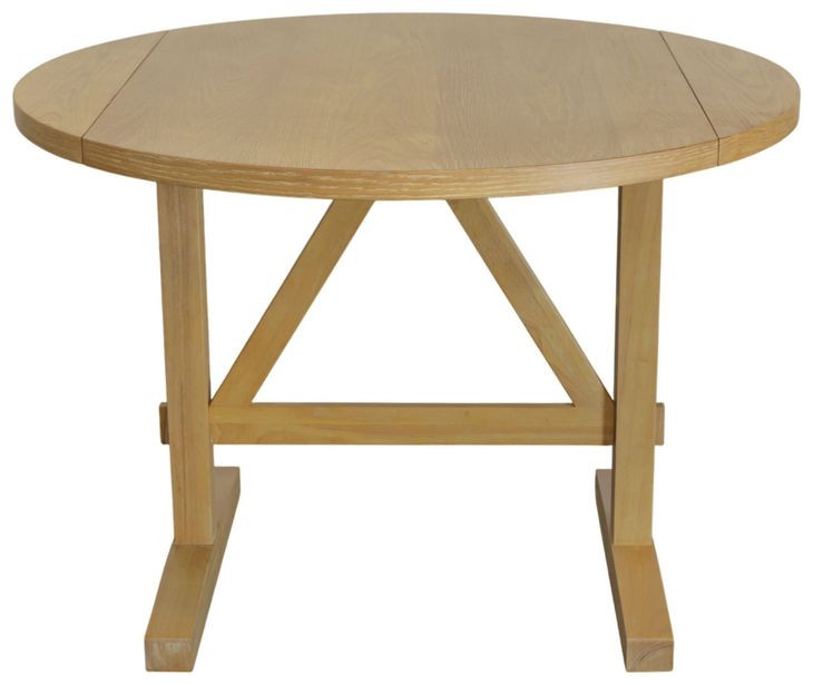 Eleanor Natural 42" Extendable Round Dining Table