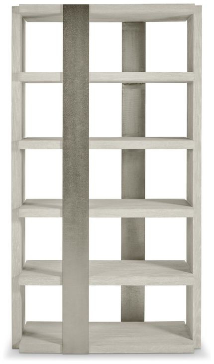 Tempo Beige Etagere with 5 Shelves