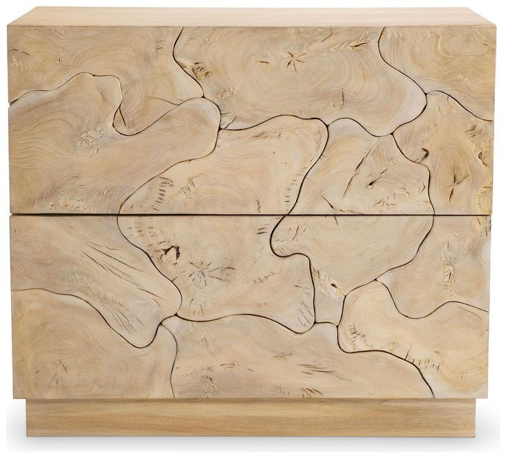 Calavaras Bleached Teak Nightstand