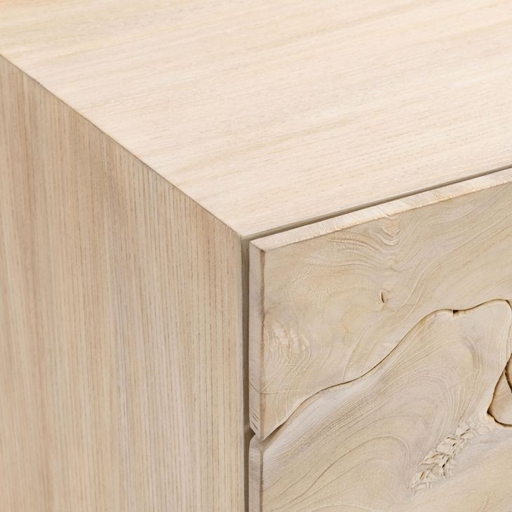 Calavaras Bleached Teak Nightstand