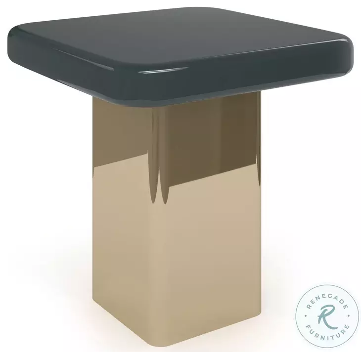 Gelee Apatite Gloss Accent Table