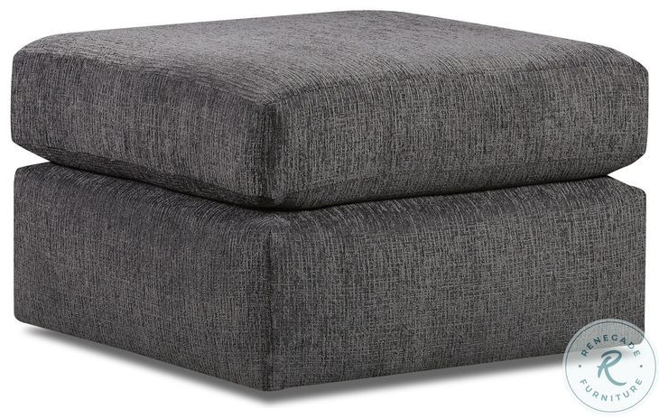 Ripple Midnight Ottoman