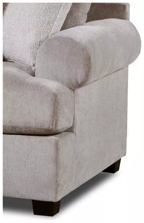 Nolte Pebble Taupe 96" Sofa