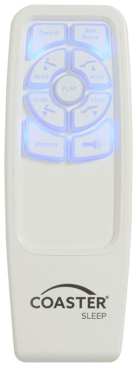 Clara Gray and Black California King Adjustable Bed