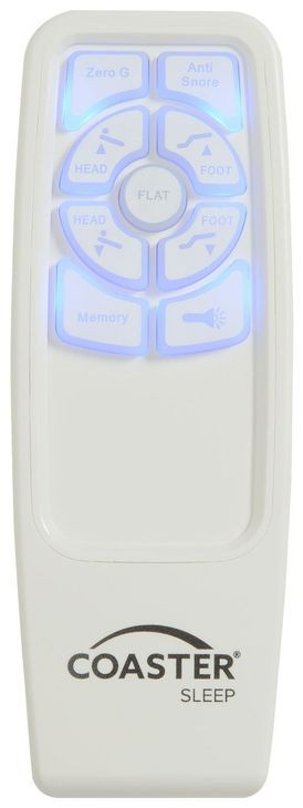 Clara Grey Fabric Queen Adjustable Bed Base