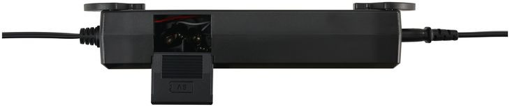 Negan Black and Gray California King Adjustable Bed with USB Charging