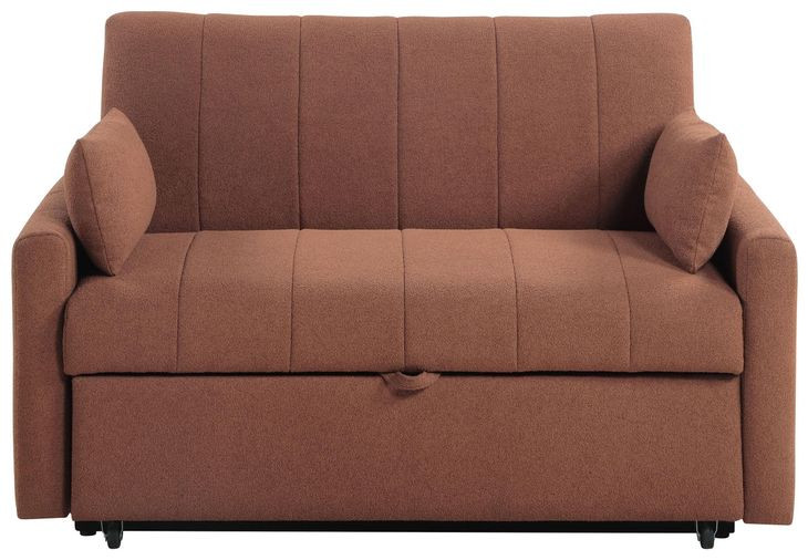 Portland Copper Boucle Sleeper Sofa Bed