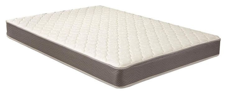 Quimby White 7" Innerspring Quilted Twin Mattress