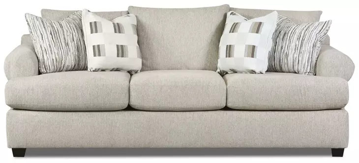 Premier Taupe Performance Fabric 96" Sofa