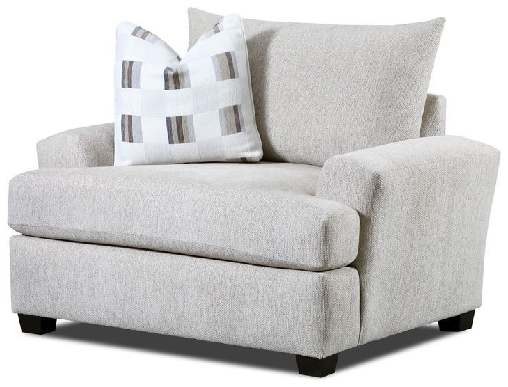Premier Taupe Off White Performance Fabric Accent Chair