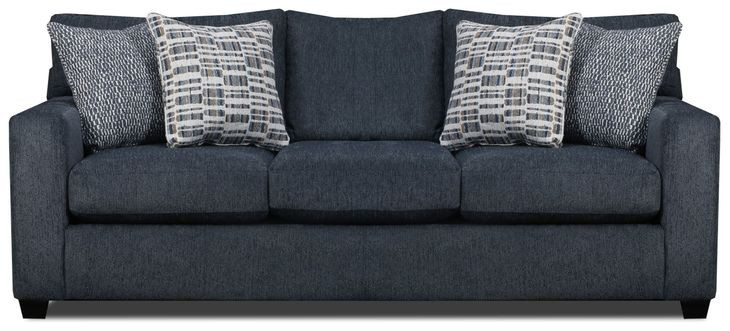 Universal Denim Blue 93" Sofa