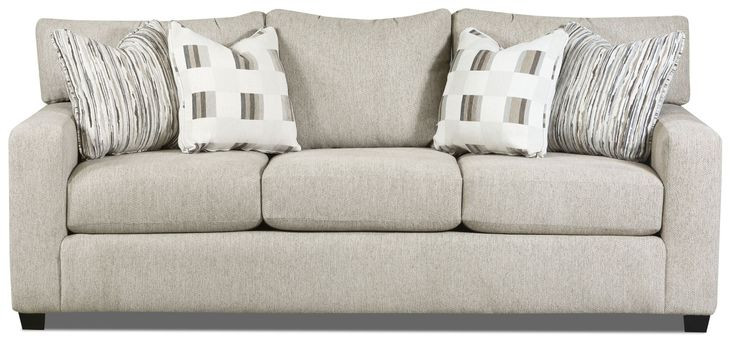 Premier Taupe Performance Fabric Track Arms 93" Sofa