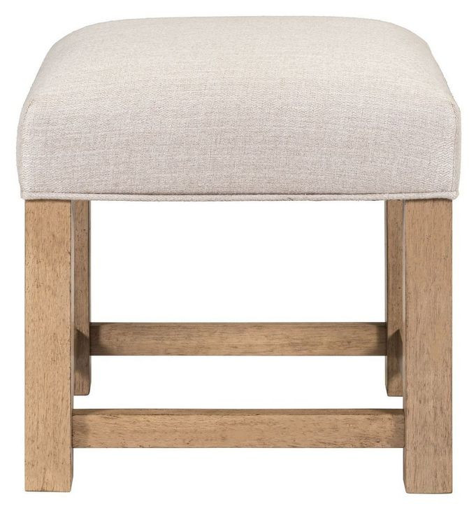 Portello Taupe Mist Upholstered Console Stool