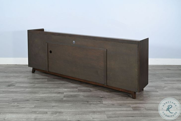Sagewyn Dark Brown 2 Door 86" Media Cabinet