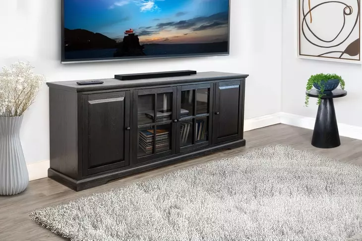 Banning Umbra 4 Door Media Cabinet