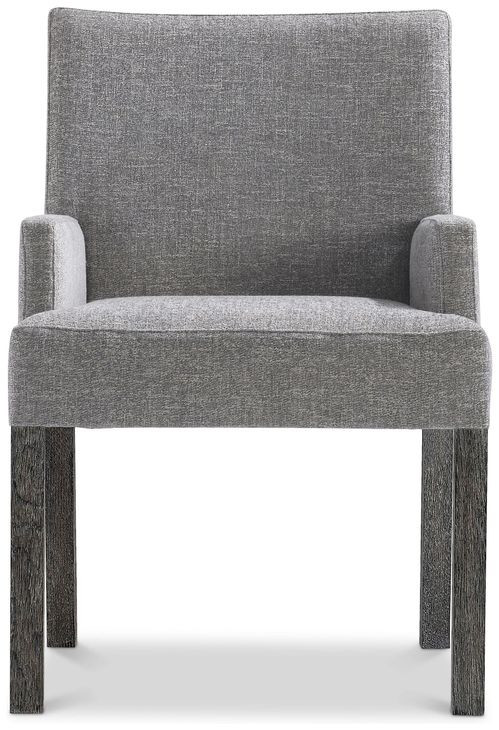 Menton Gray Arm Chair Set of 2
