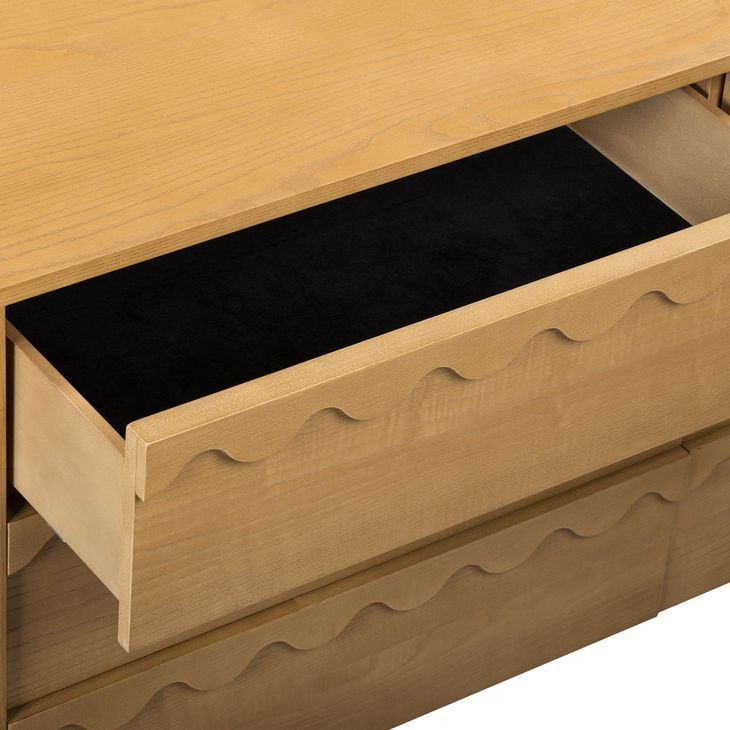 Oodle Natural Ash 6 Drawer Dresser