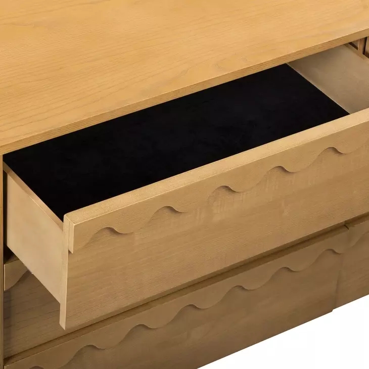 Oodle Natural Ash 6 Drawer Dresser