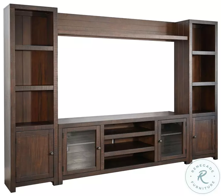 Havenstead Dark Brown 112" Entertainment Wall