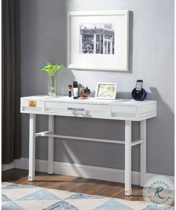 Cargo White 47" Vanity Desk