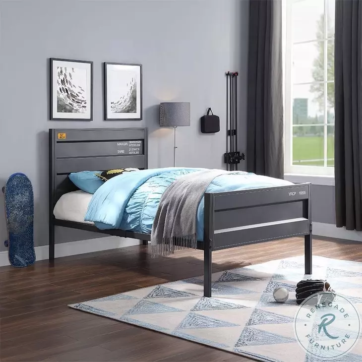 Cargo Gunmetal Full Panel Bed