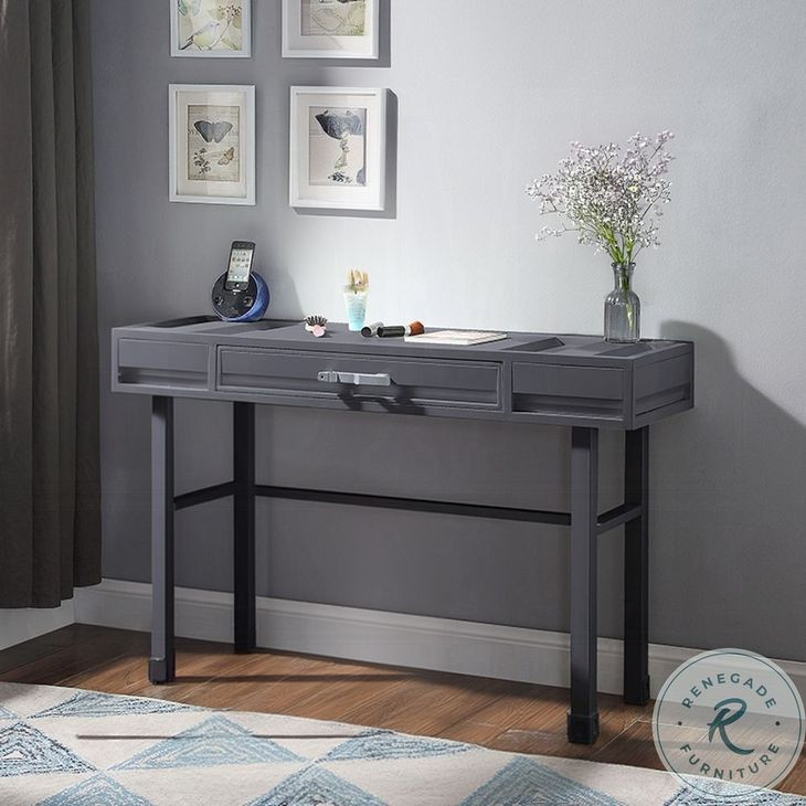 Cargo Gunmetal 47" Vanity Desk