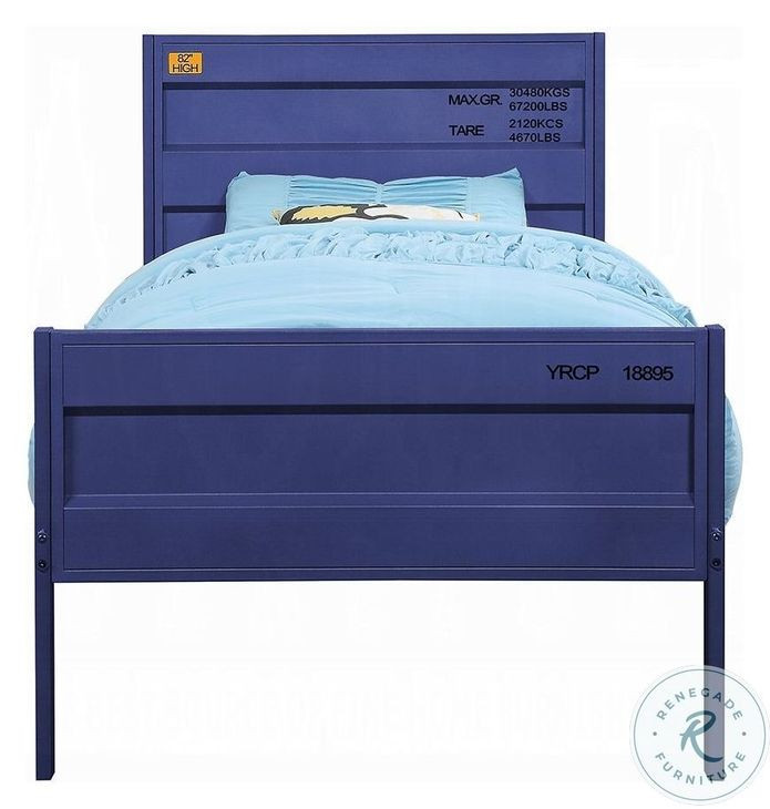 Cargo Blue Full Panel Bed