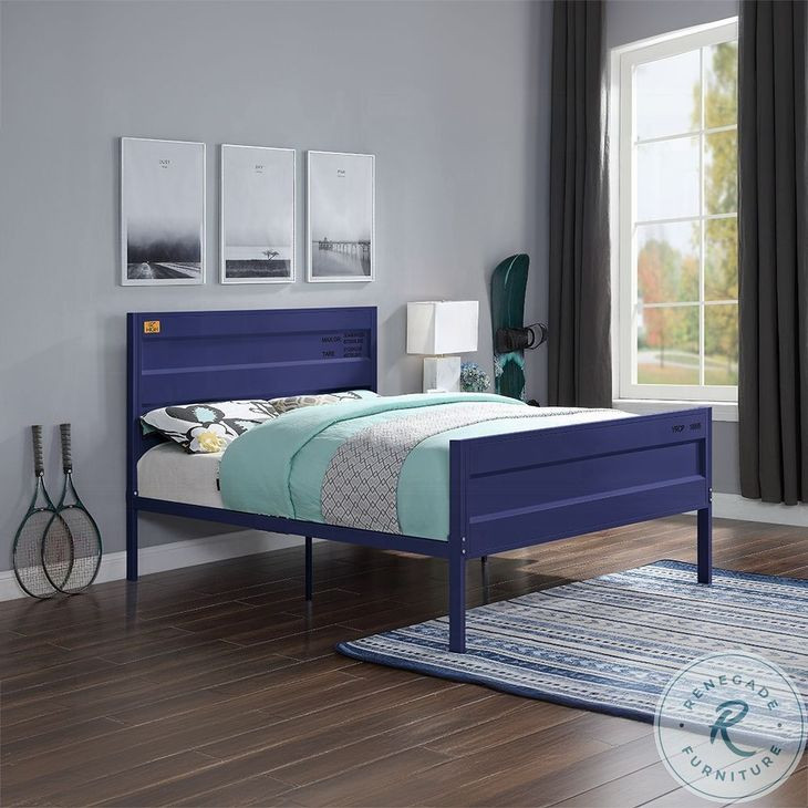 Cargo Blue Full Panel Bed