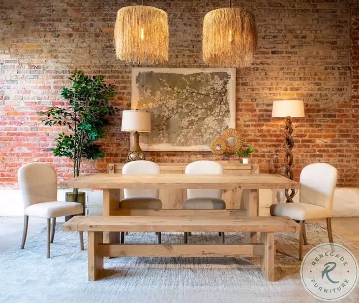 Olivia Beige Linen Dining Chair Set Of 2