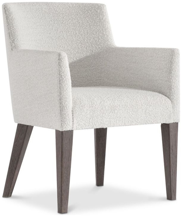 Outline Cream Performance Fabric Arm Chair
