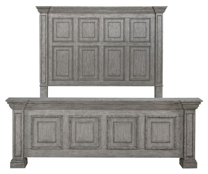 Big Valley Graystone King Panel Bed
