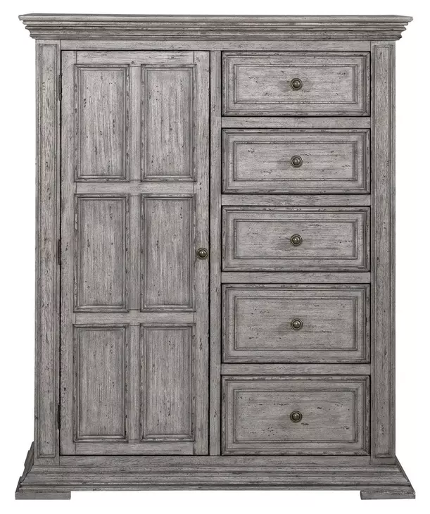 Grand Canyon Graystone 5 Drawer Chest with Door