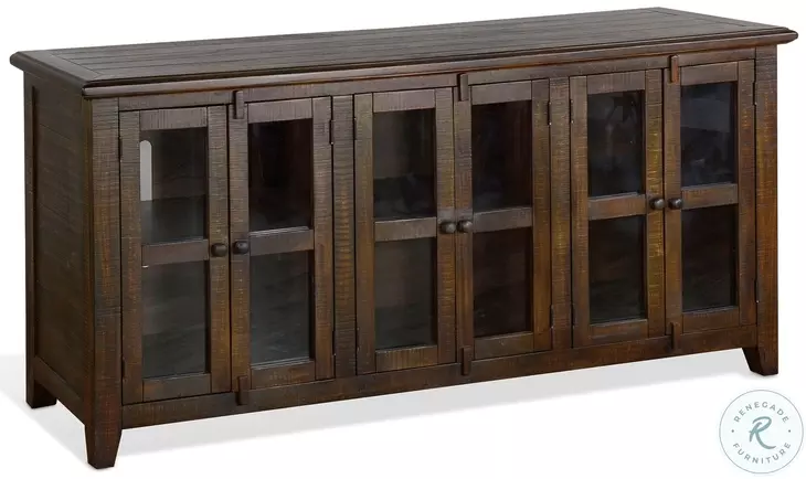 Havenstead Dark Brown 70" TV Console
