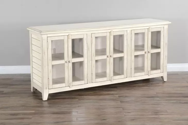 Marina White Sand 70" TV Stand