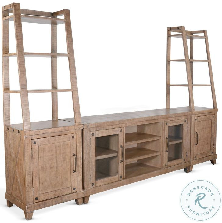 Legacy Loft Natural 64" Media Console