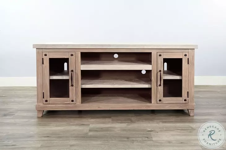 Legacy Loft Light Gray 64" Media Console