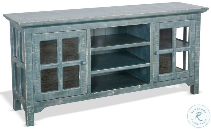 Seabright Green 62" TV Console