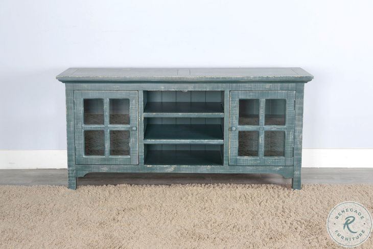 Seabright Green 62" TV Console