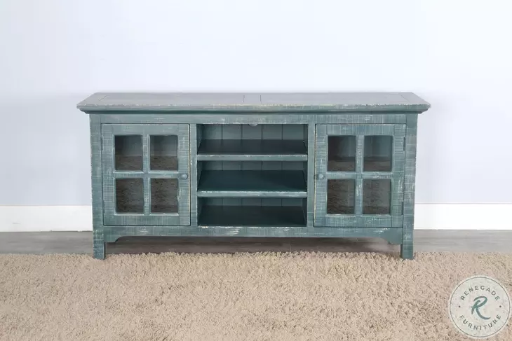 Seabright Green 62" TV Console