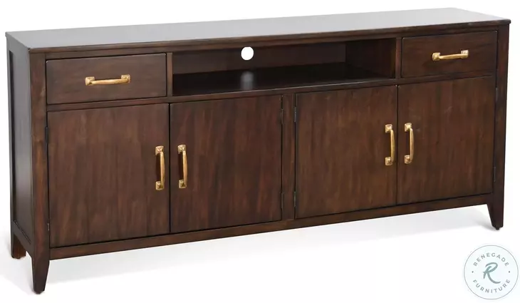 Golden Grove Dark Brown 72" Media Console
