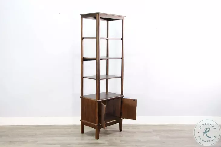Monroe Grace Dark Brown 4 Shelf Pier