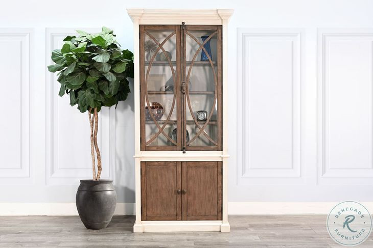 Majestic Manor White 6 Shelf Pier