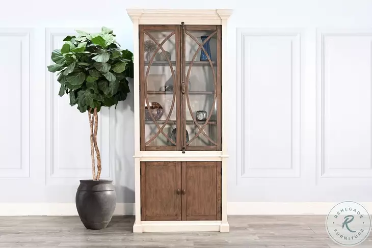 Majestic Manor White 6 Shelf Pier