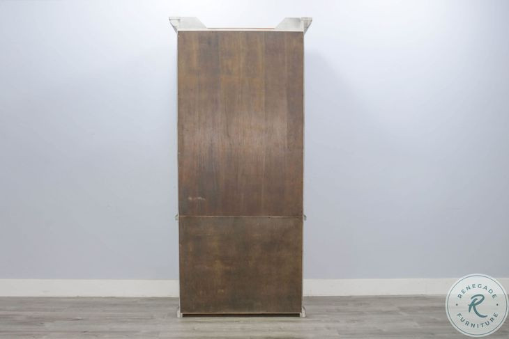 Hillside Hearth Gray 6 Shelf Pier