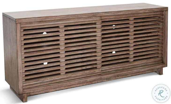 Hearthwood Haven Natural 2 Door 65" TV Console