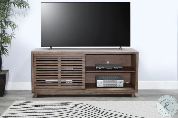 Hearthwood Haven Natural 2 Door 65" TV Console