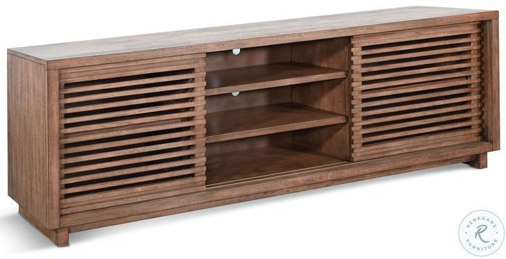 Velden Hollow Natural 85" TV Console